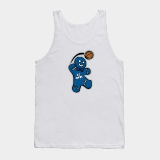 Dallas Mavericks Gingerbread Man Tank Top